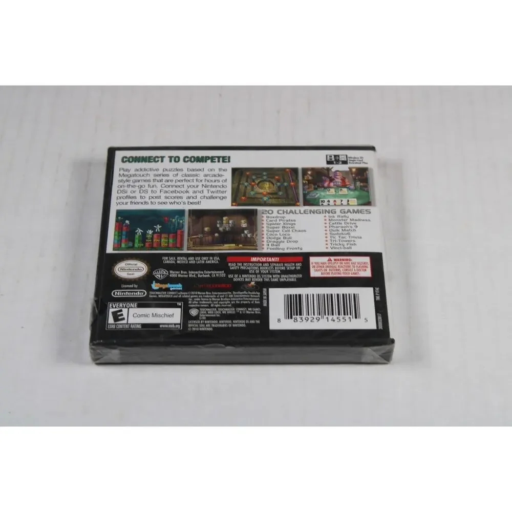 TouchMaster: Connect (Nintendo DS, 2010) Brand New Sealed- Torn Seal